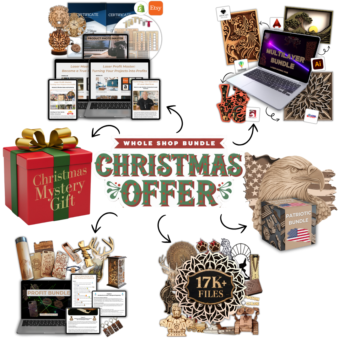 Whole Shop Bundle & Christmas Mystery Gift