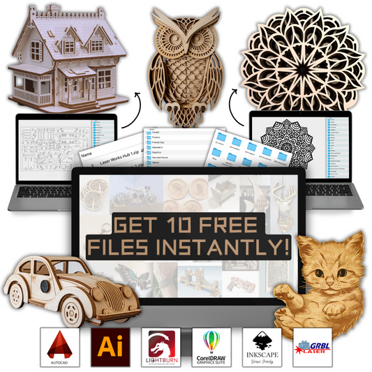 10 Free Laser Works Hub Files - Laser Works Hub